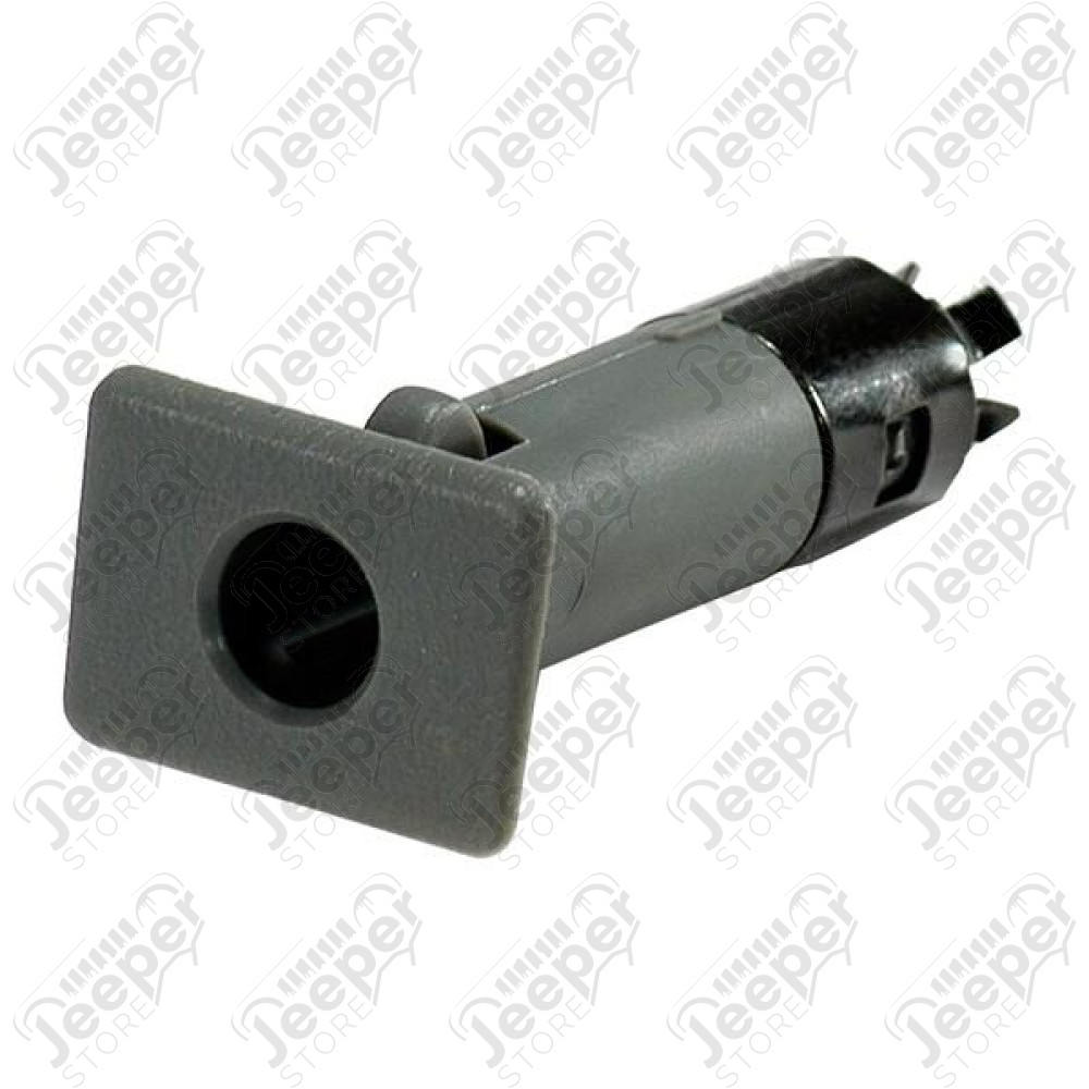 Half Door Insert Bushing, Gray; 87-06 Jeep Wrangler YJ/TJ