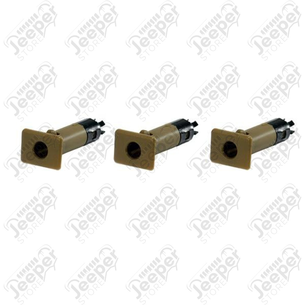 Half Door Insert Kit, Spice; 87-06 Jeep Wrangler YJ/TJ