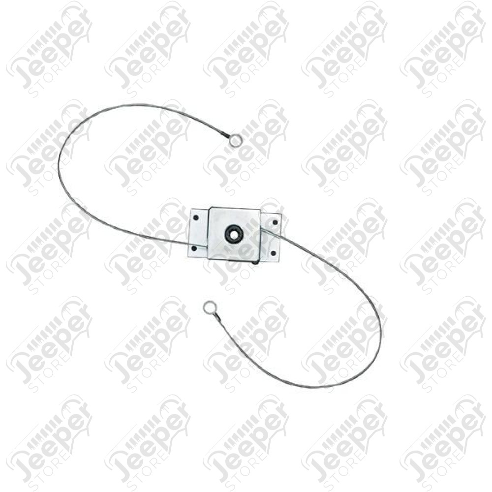 Liftgate Cable Cam Assembly; 76-86 Jeep CJ7/CJ8