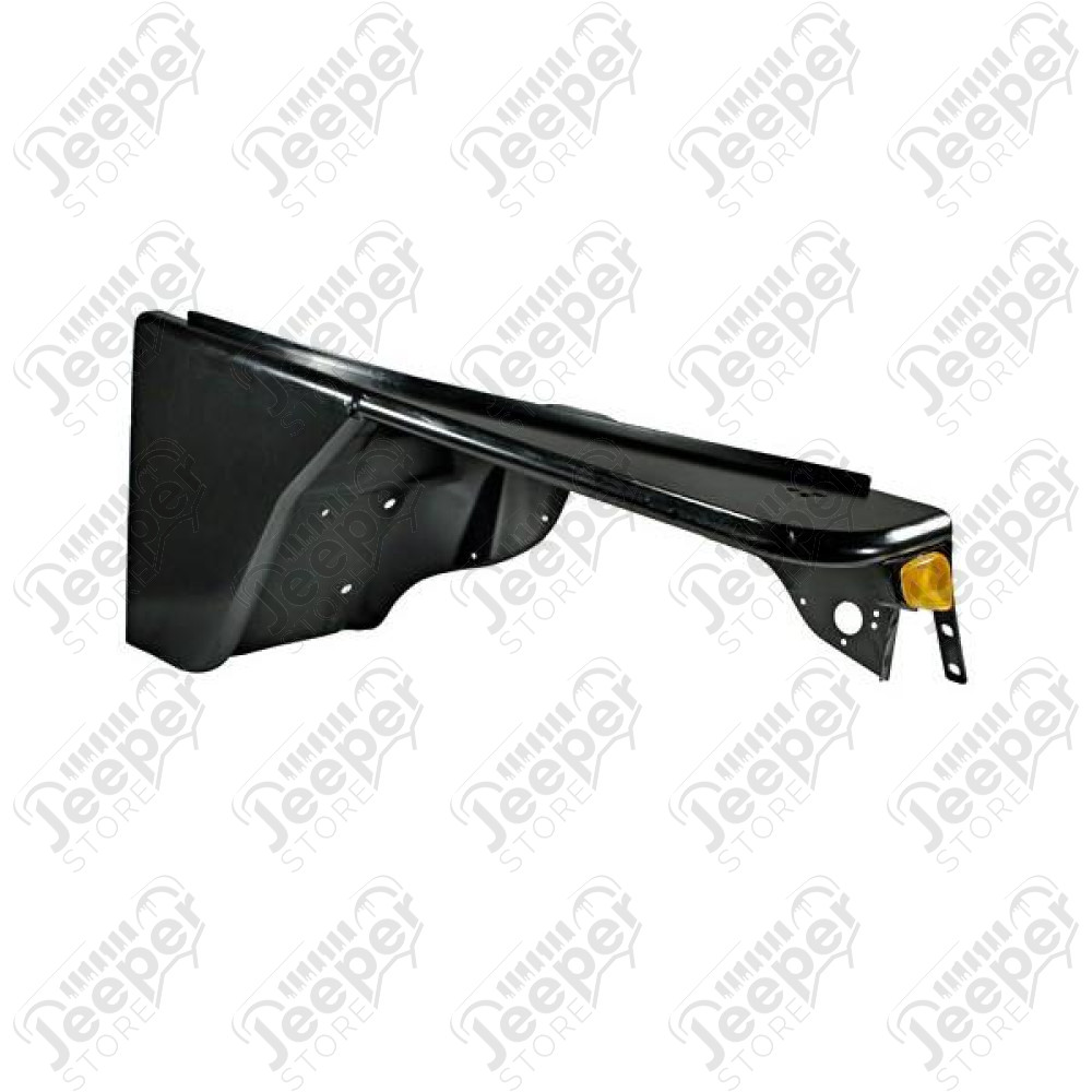 RRC Steel Flat Fender, Right, Tubular; 97-06 Jeep Wrangler TJ