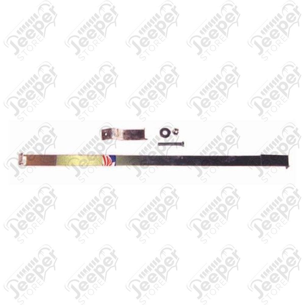 Fuel Tank Strap Kit; 45-71 Willys MB/Jeep CJ