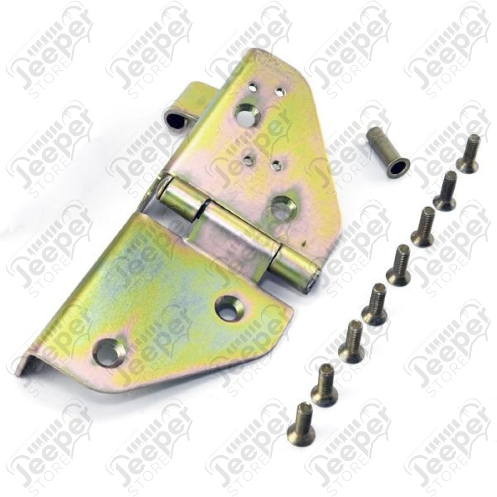 Windshield Hinge, Left; 76-86 Jeep CJ5/Cj7/CJ8 Scrambler