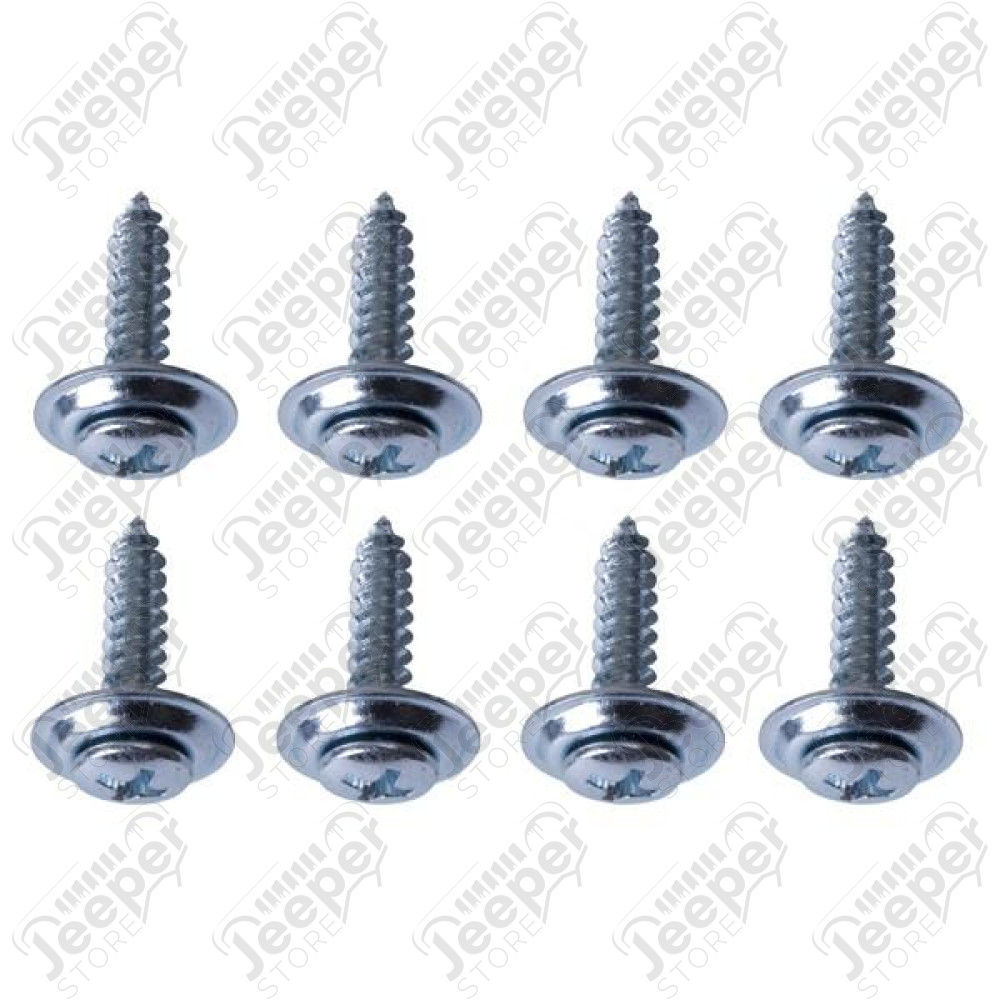 Dash Panel Screw Kit; 76-86 Jeep CJ5/CJ7/CJ8