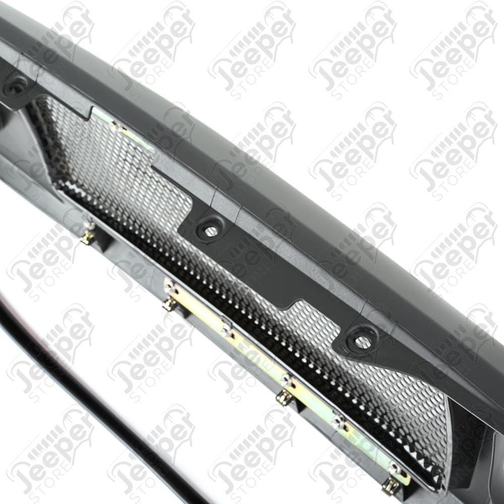 Spartan Grille, Satin Black 07-18 Jeep Wrangler JK