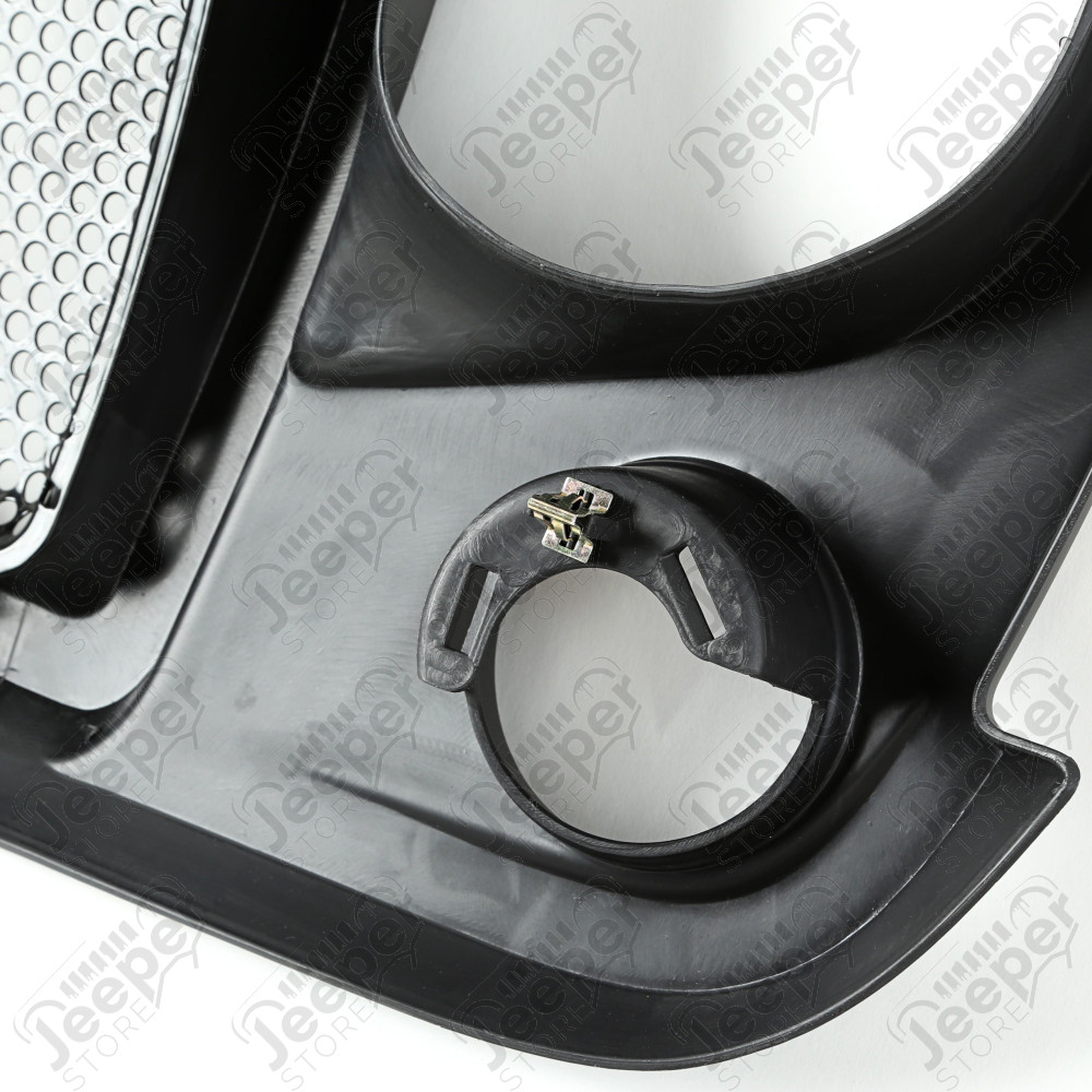 Spartan Grille, Satin Black 07-18 Jeep Wrangler JK