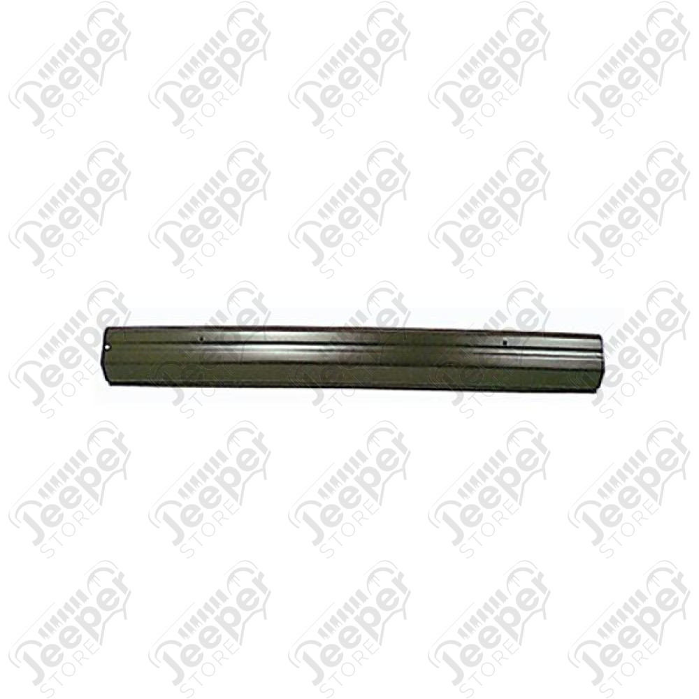 Bumper, Front, Black; 84-96 Jeep Cherokee XJ