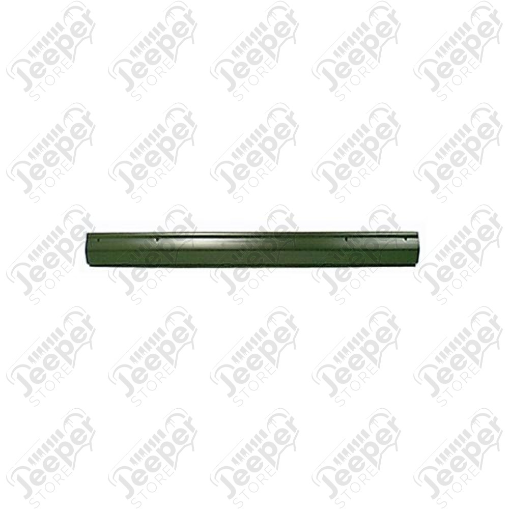 Bumper, Rear, Black; 84-96 Jeep Cherokee XJ