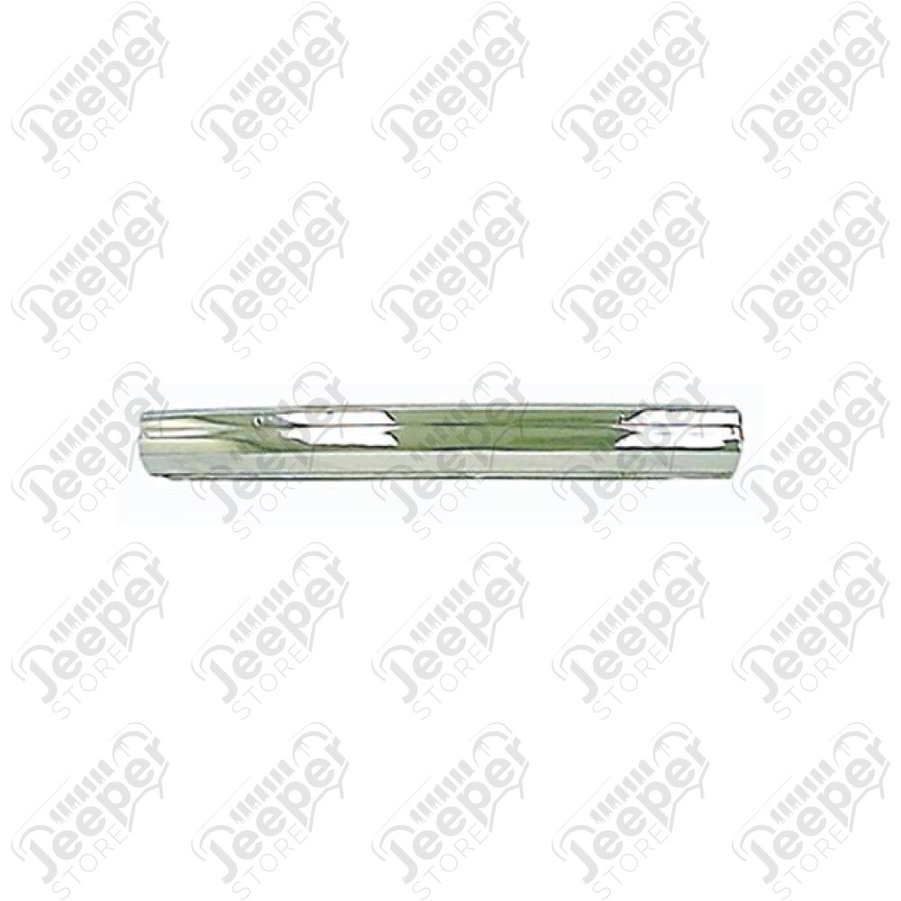 Bumper, Front, Chrome; 84-96 Jeep Cherokee XJ