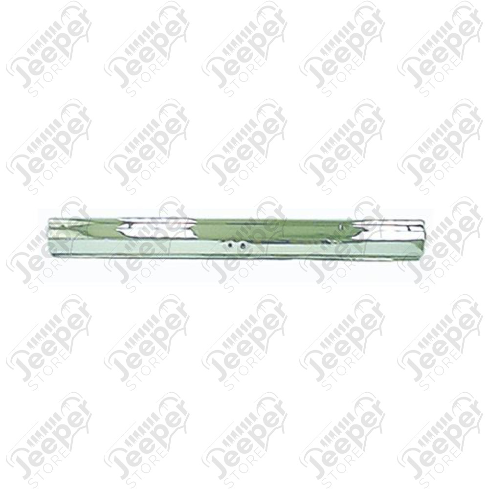 Bumper, Rear, Chrome; 84-96 Jeep Cherokee XJ