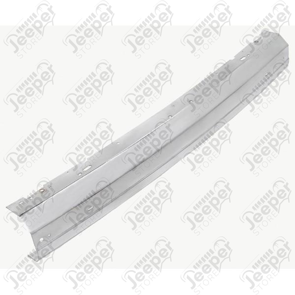 Bumper, Front, Chrome; 97-01 Jeep Cherokee XJ