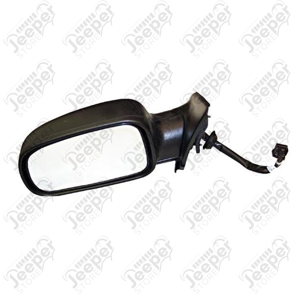 Door Mirror, Left, Remote, Power; 99-04 Jeep Grand Cherokee WJ