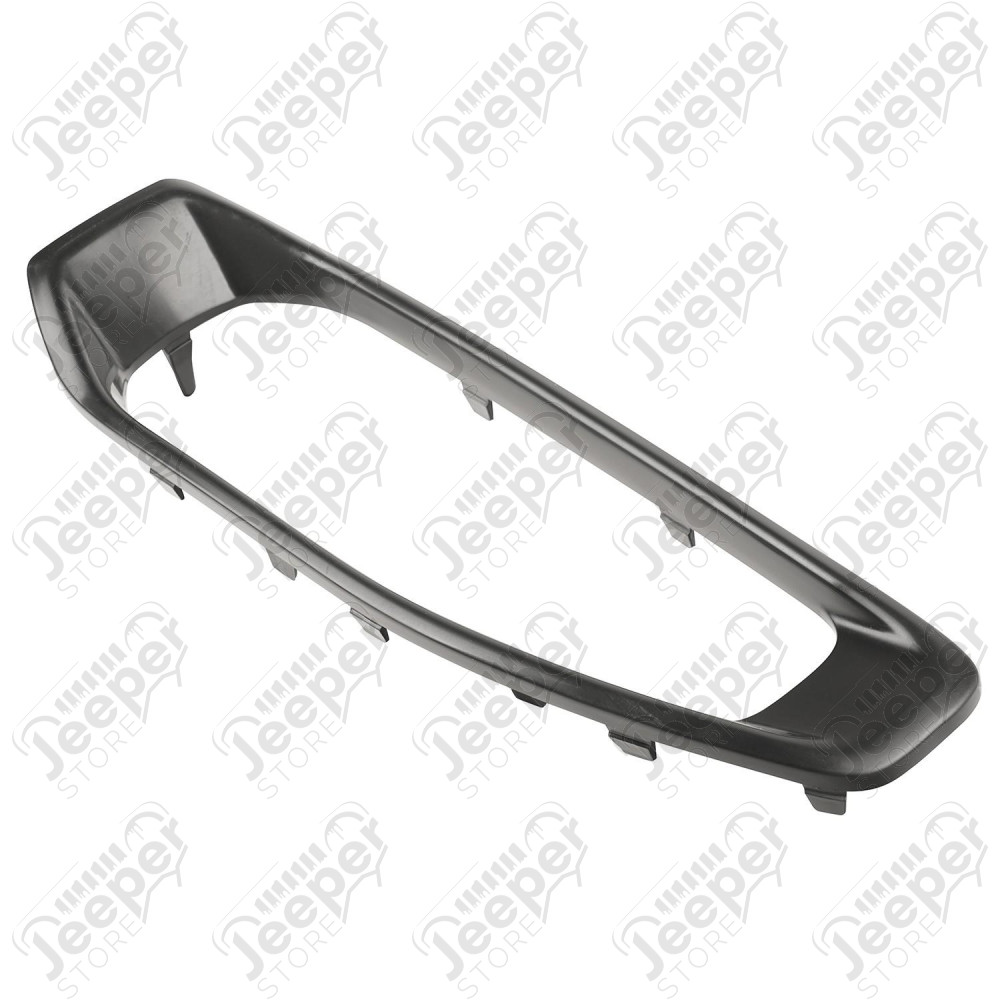 Applique, Left End Cap, Front Bumper 18-20 JL/JT