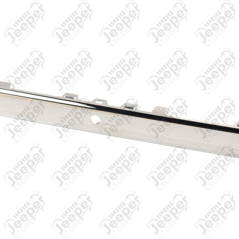 Chrome Rear Bumper Trim, w park holes 05-10 Jeep Grand Cherokee WK