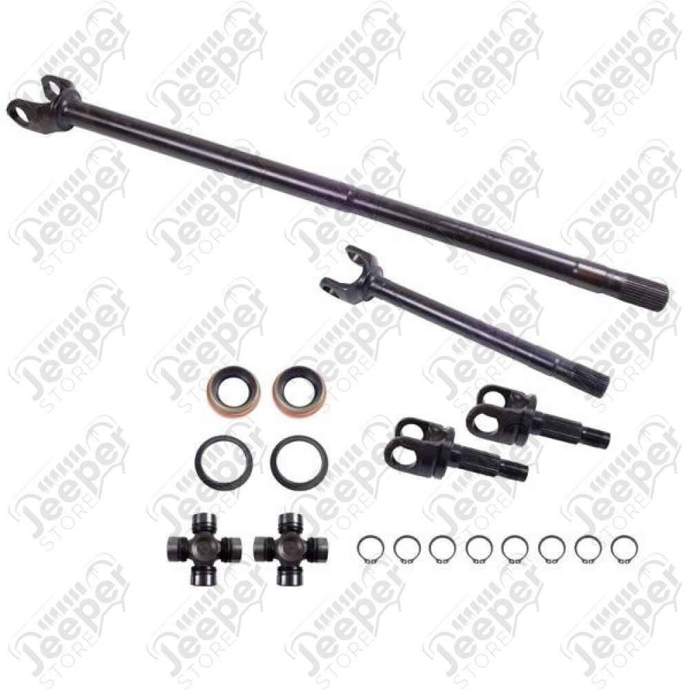 Axle Shaft Kit, Front; 92-06 Wrangler/Cherokee, for Dana Grande 30