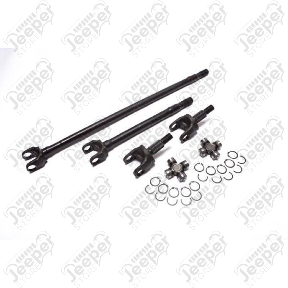 Axle Shaft Kit, Front; 07-18 Jeep Wrangler JK/JKU, for Dana 30