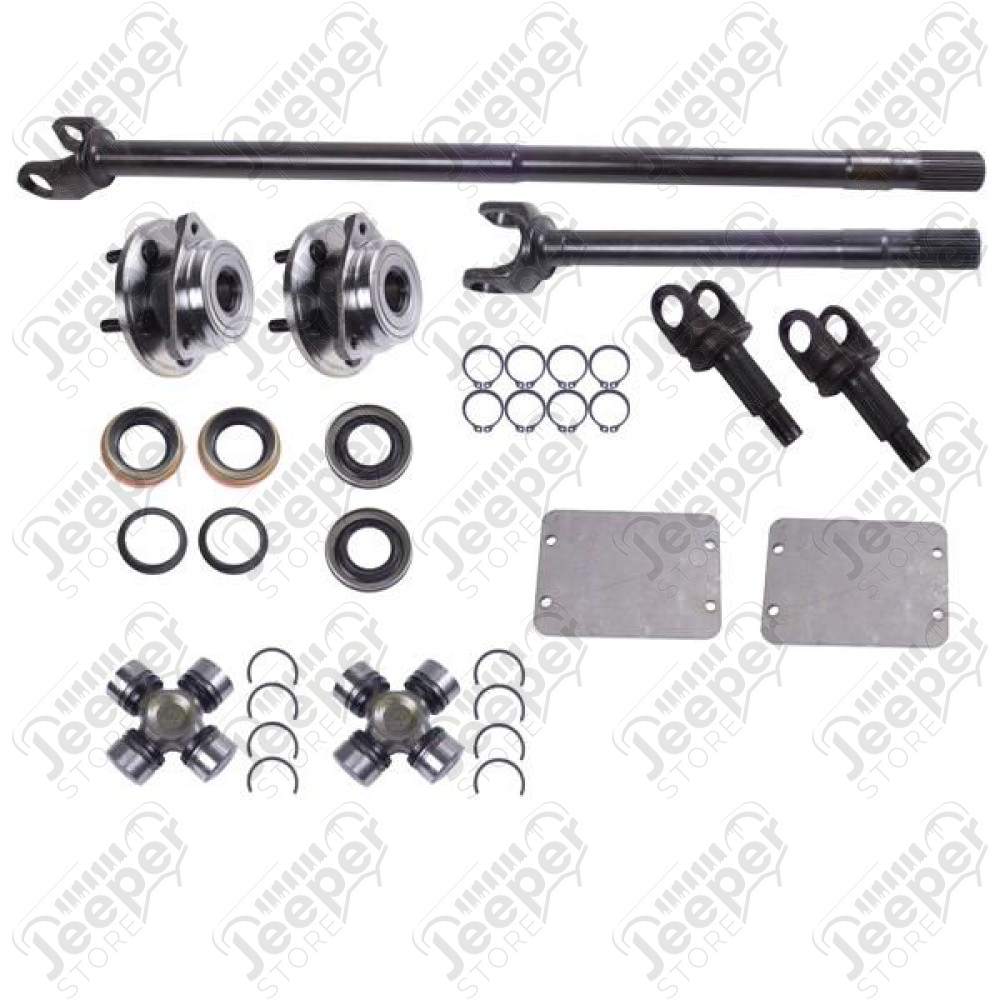 Axle Shaft Kit, Front; 84-95 Wrangler/Cherokee, for Dana Grande 30