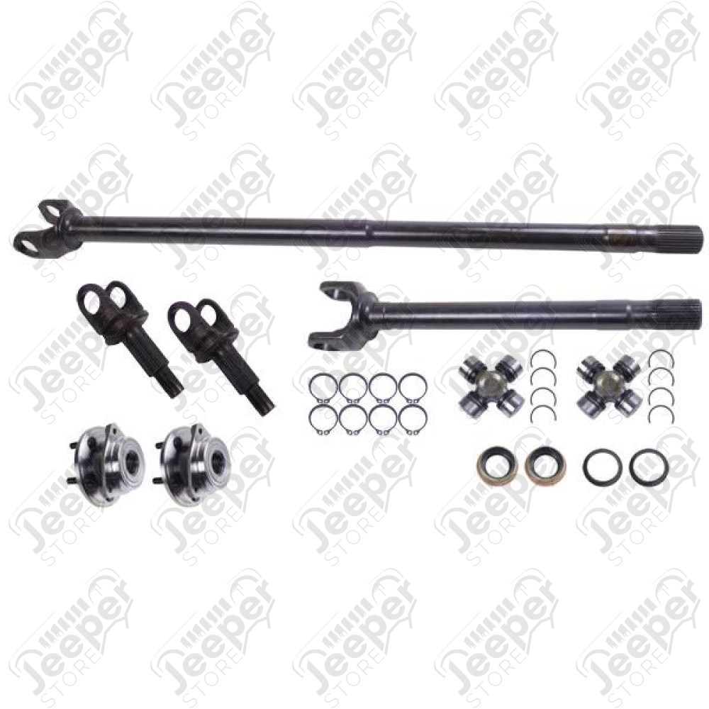 Axle Shaft Kit, Front; 92-06 Wrangler/Cherokee, for Dana Grande 30