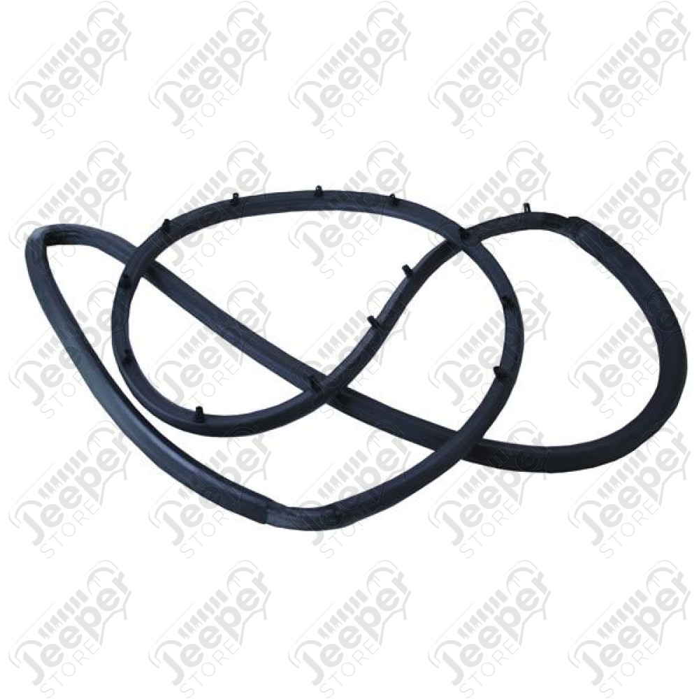 Door Seal, Left; 76-95 Jeep CJ/Wrangler YJ