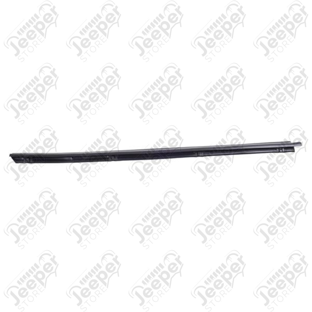 Door Glass Seal, Right, Outer; 87-95 Jeep Wrangler YJ