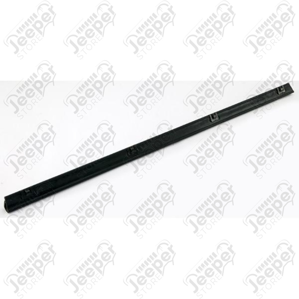 Door Glass Seal, Left, Inner; 87-95 Jeep Wrangler YJ