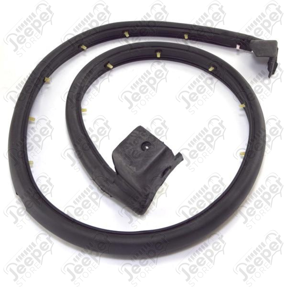 Full Door Weatherstrip Seal - Front Left For 1997-2006 Jeep