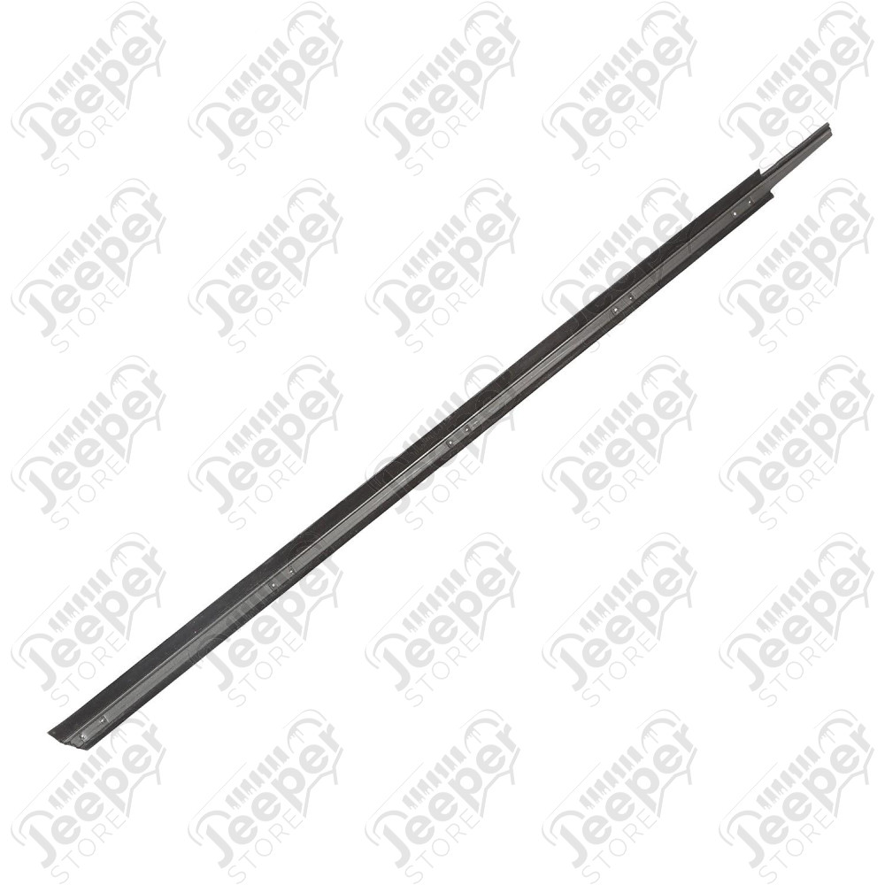 Door Glass Seal, Left, Outer; 97-06 Jeep Wrangler TJ