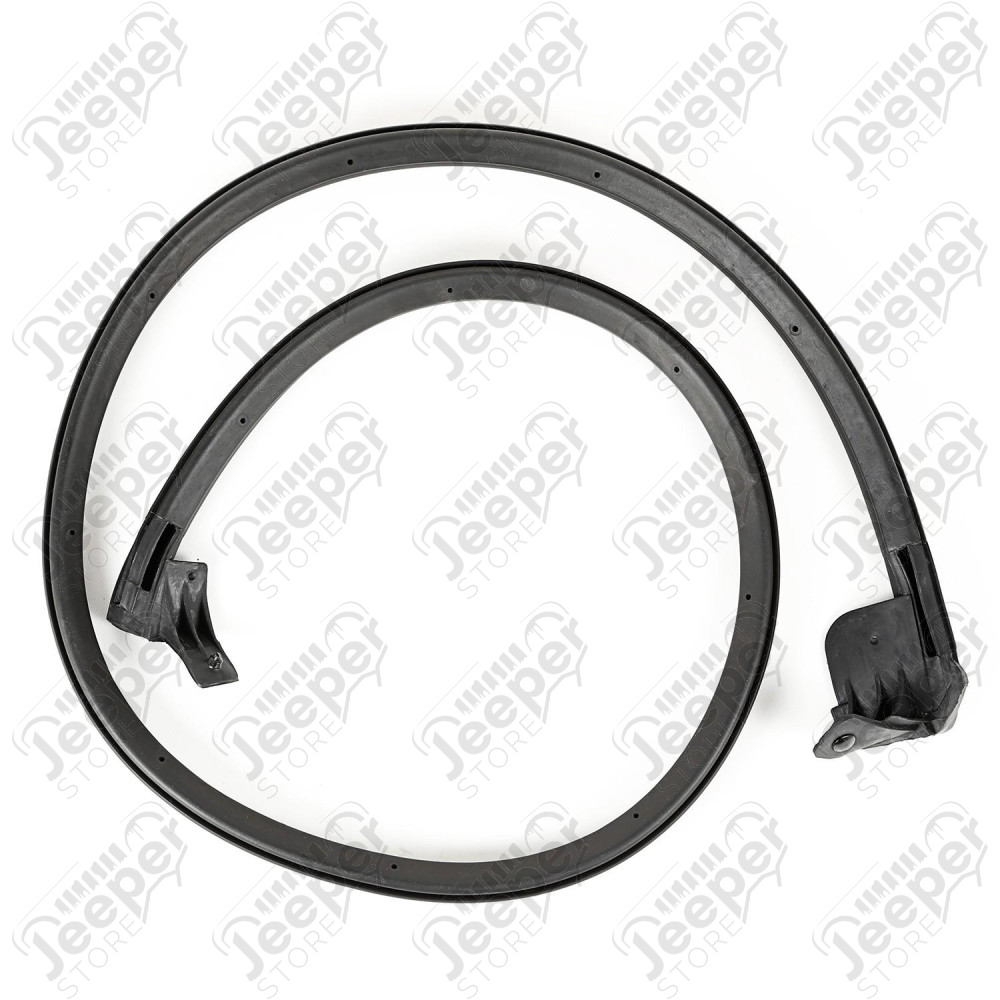 Door Seal, Front, Right, Half Doors; 07-18 Jeep Wrangler JK