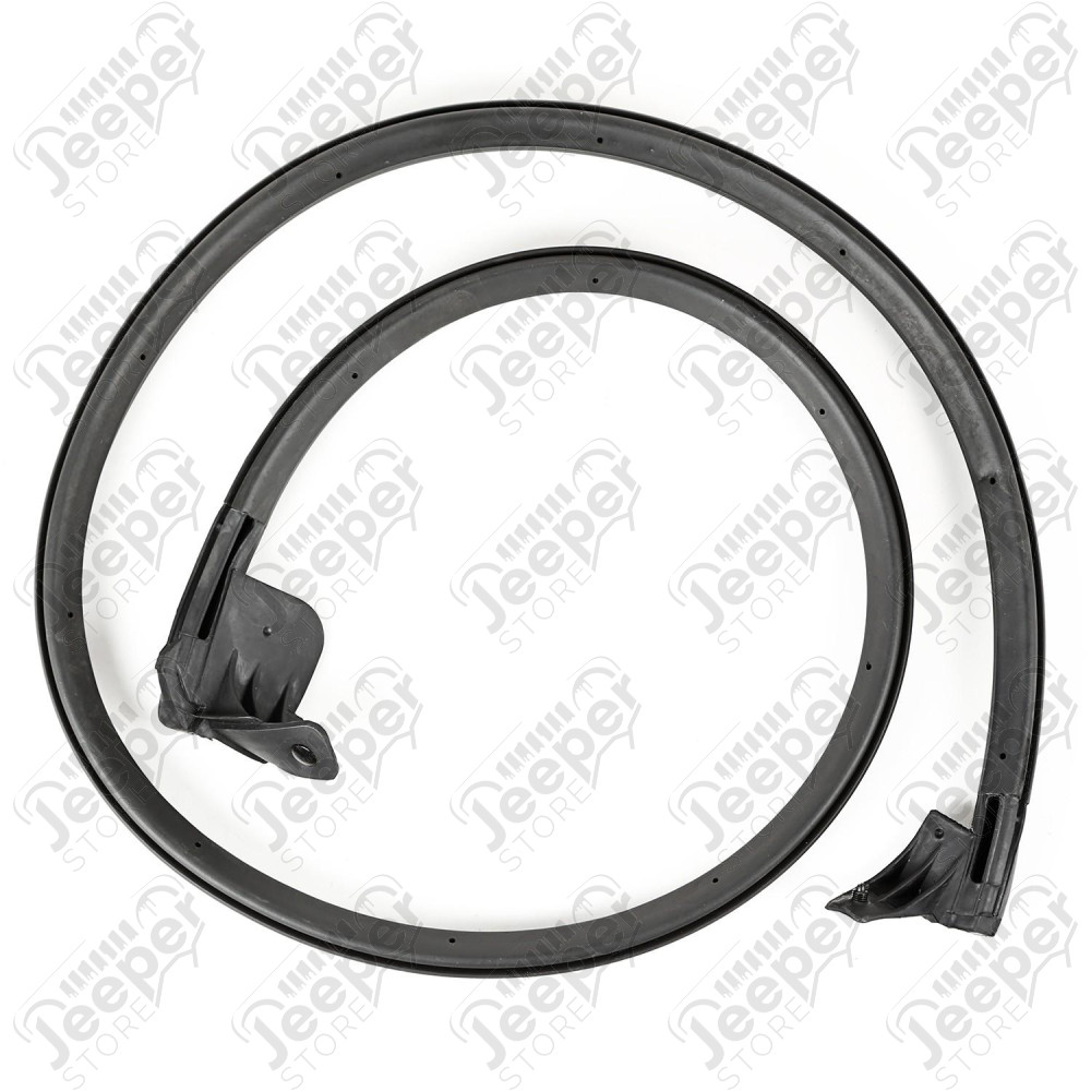 Door Seal, Front, Left, Half Doors; 07-18 Jeep Wrangler JK