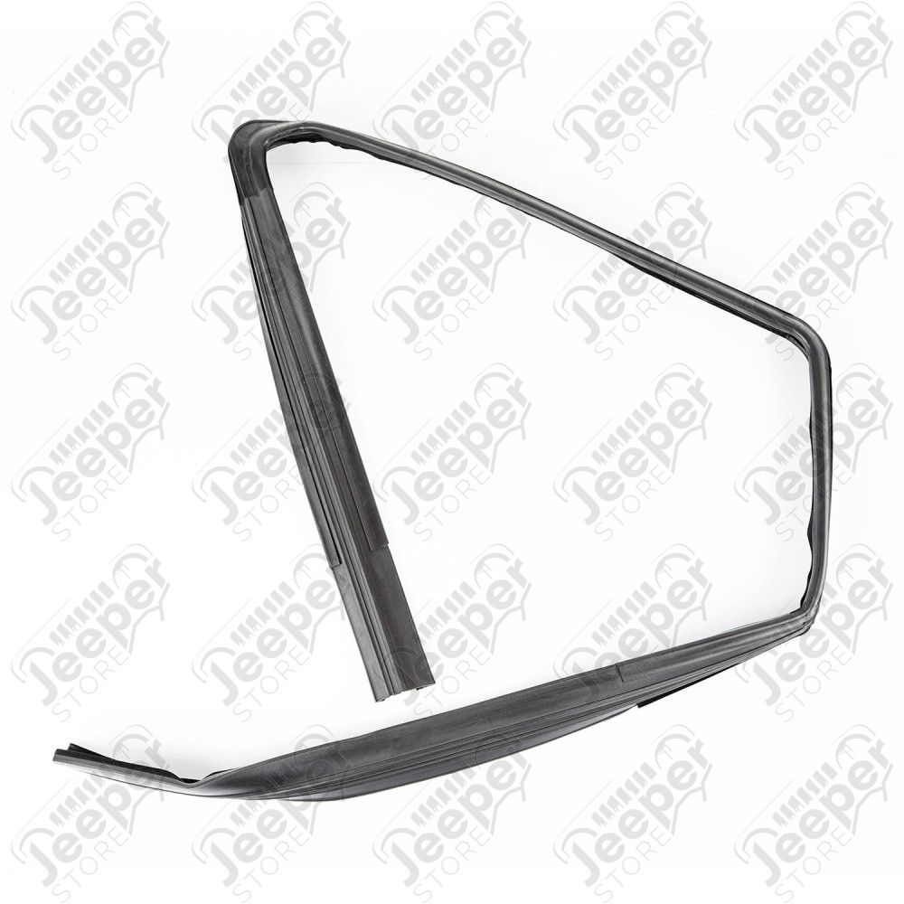 Door Glass Channel, Front, Left; 07-18 Jeep Wrangler JK