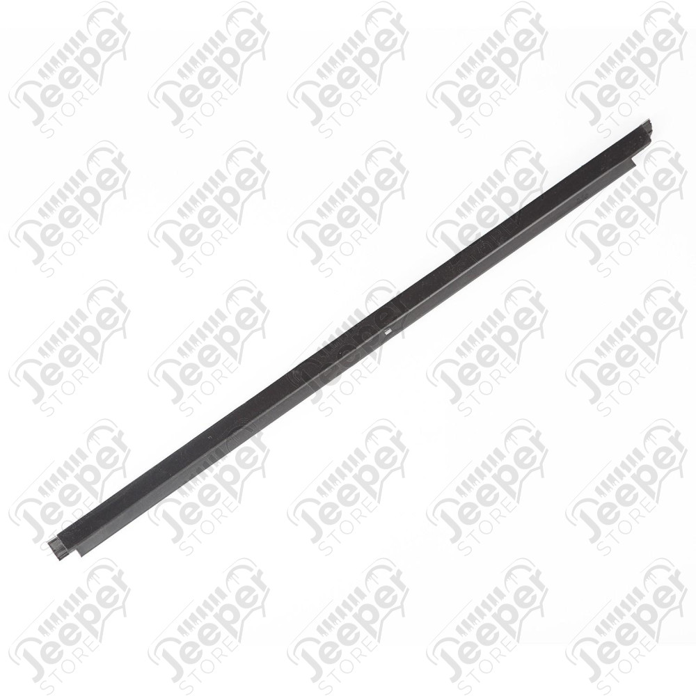 Door Glass Seal, Front, Right, Outer; 07-18 Jeep Wrangler JK