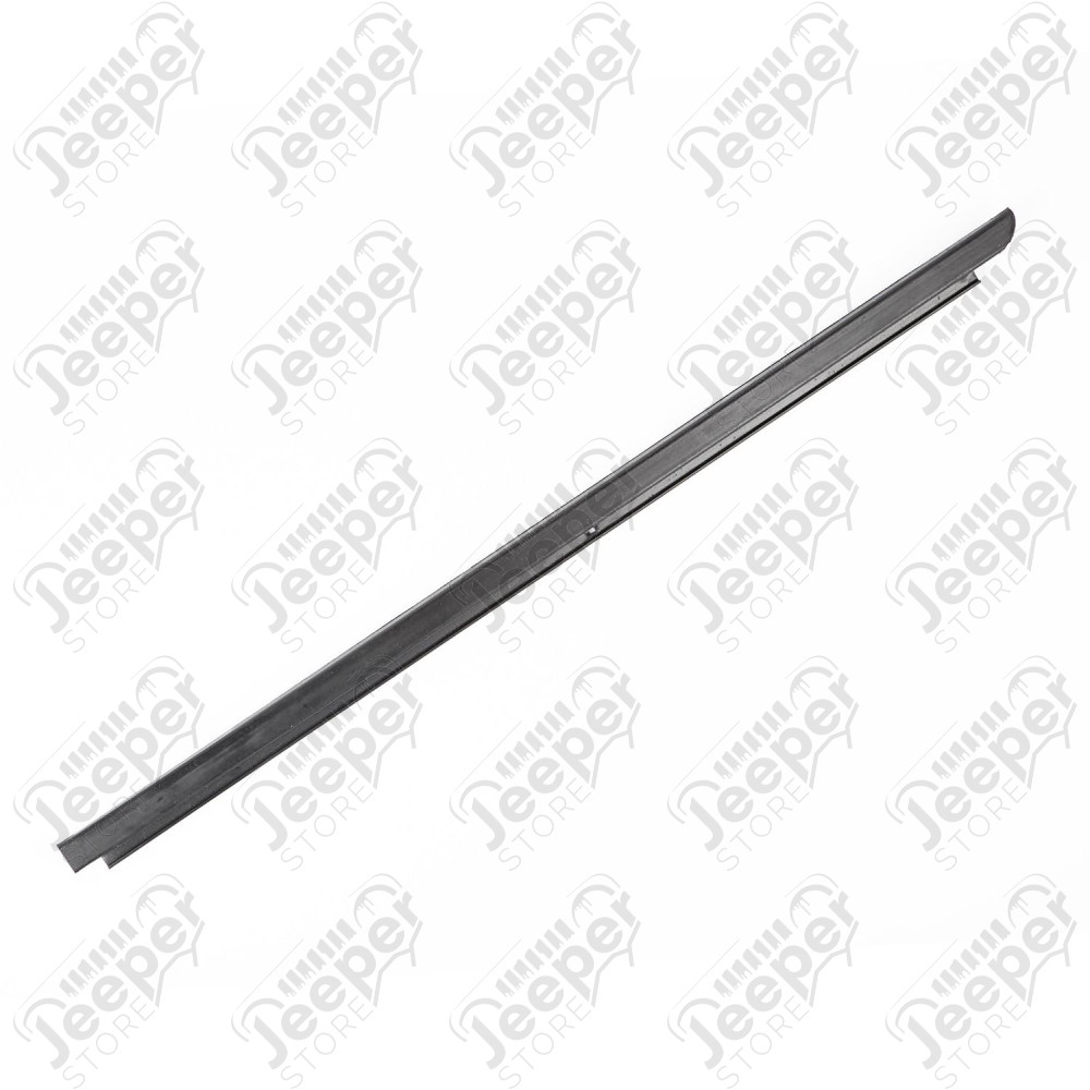 Door Glass Seal, Front, Left, Outer; 07-18 Jeep Wrangler JK