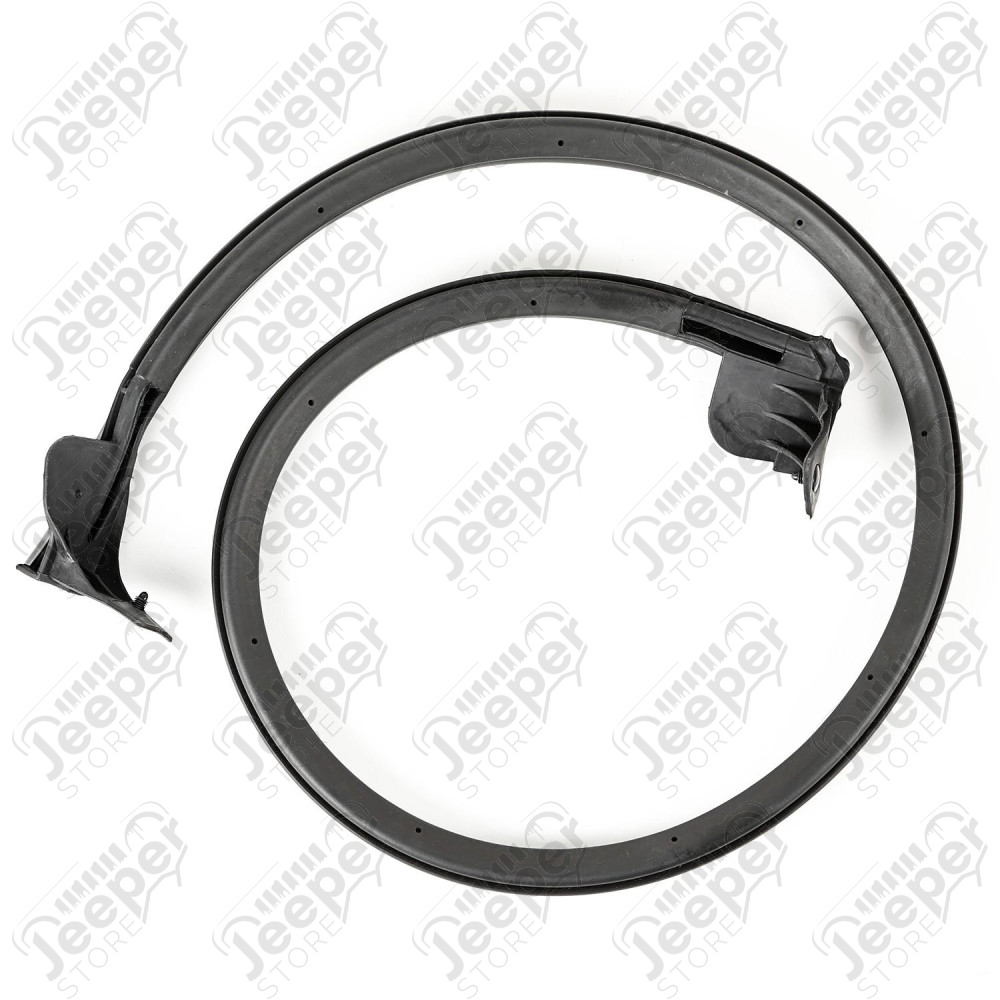 Door Seal, Rear, Right, Half Doors; 07-18 Jeep Wrangler JKU, 4 Door