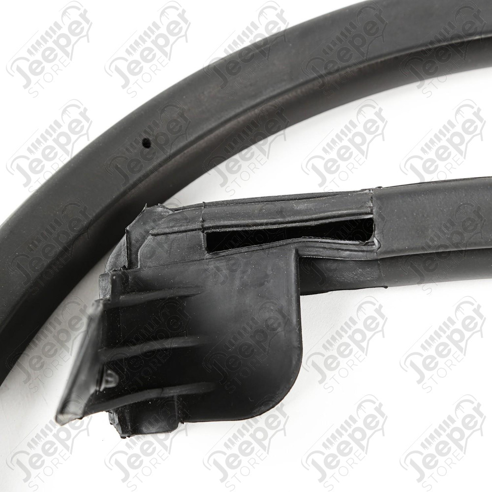 Door Seal, Rear, Left, Half Doors 07-18 Jeep Wrangler JKU, 4 Door