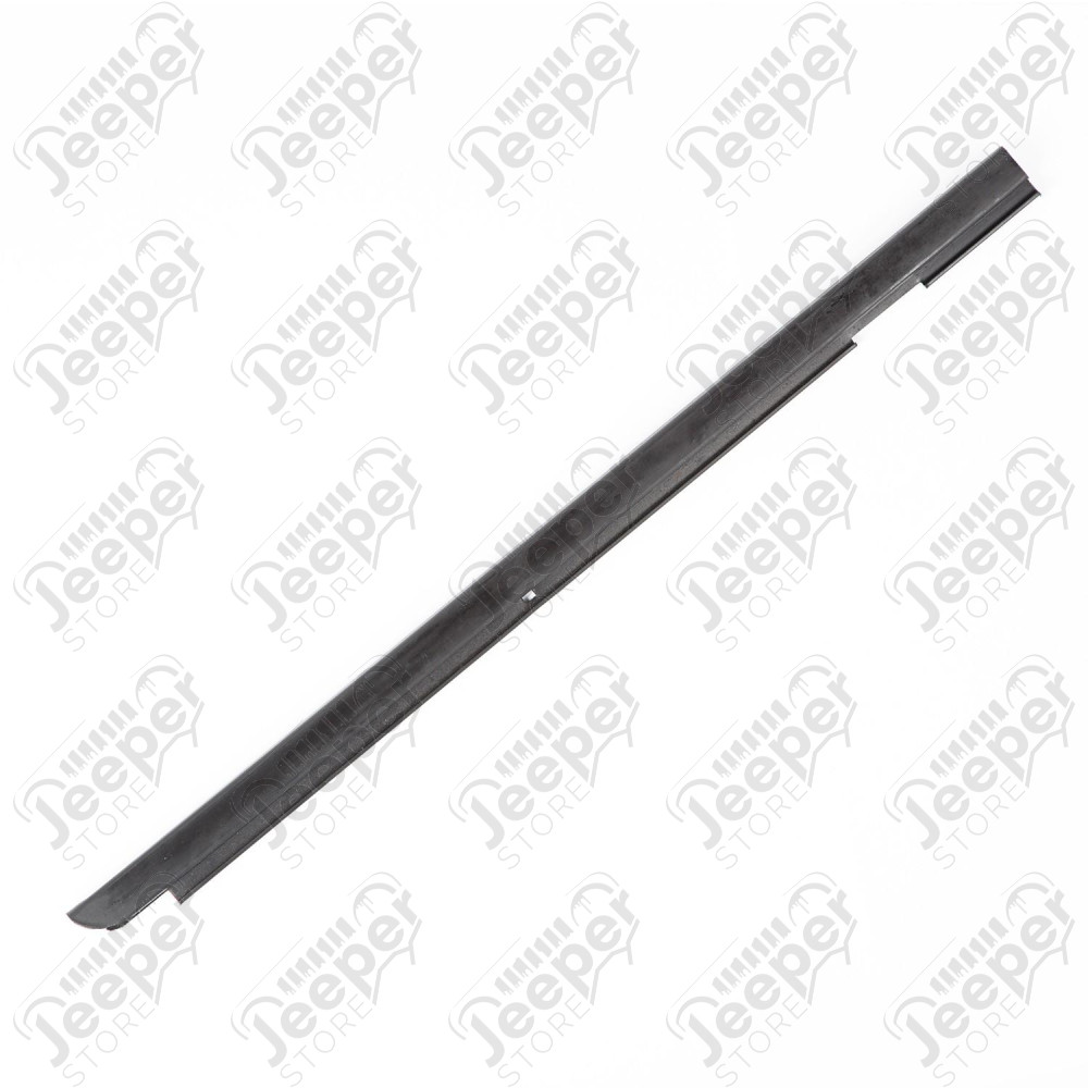 Window Glass Seal, Rear, Left, Outer; 07-18 Jeep Wrangler JKU, 4 Door