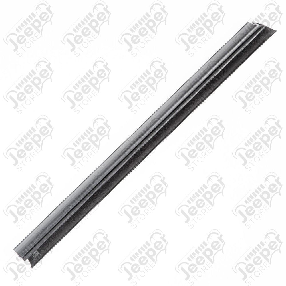 Door Glass Seal, Rear, Right, Inner; 07-18 Jeep Wrangler JKU, 4 Door