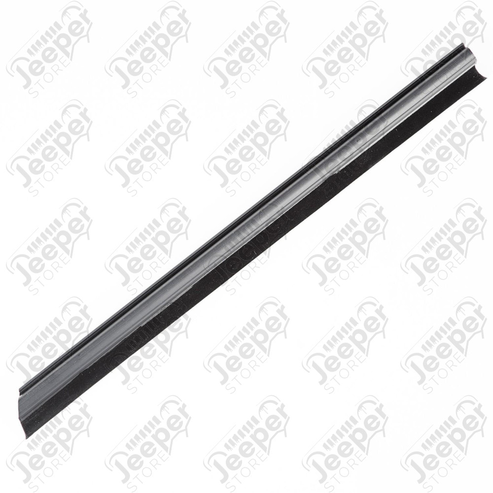 Door Glass Seal, Rear, Right, Inner 07-18 Jeep Wrangler JKU, 4 Door
