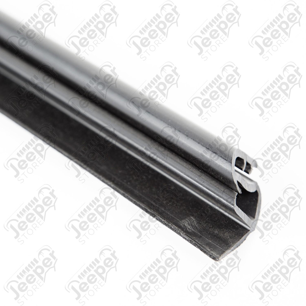 Door Glass Seal, Rear, Right, Inner 07-18 Jeep Wrangler JKU, 4 Door