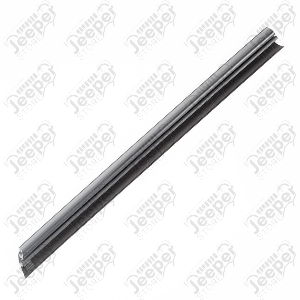 Door Glass Seal, Rear, Left, Inner; 07-18 Jeep Wrangler JKU, 4 Door