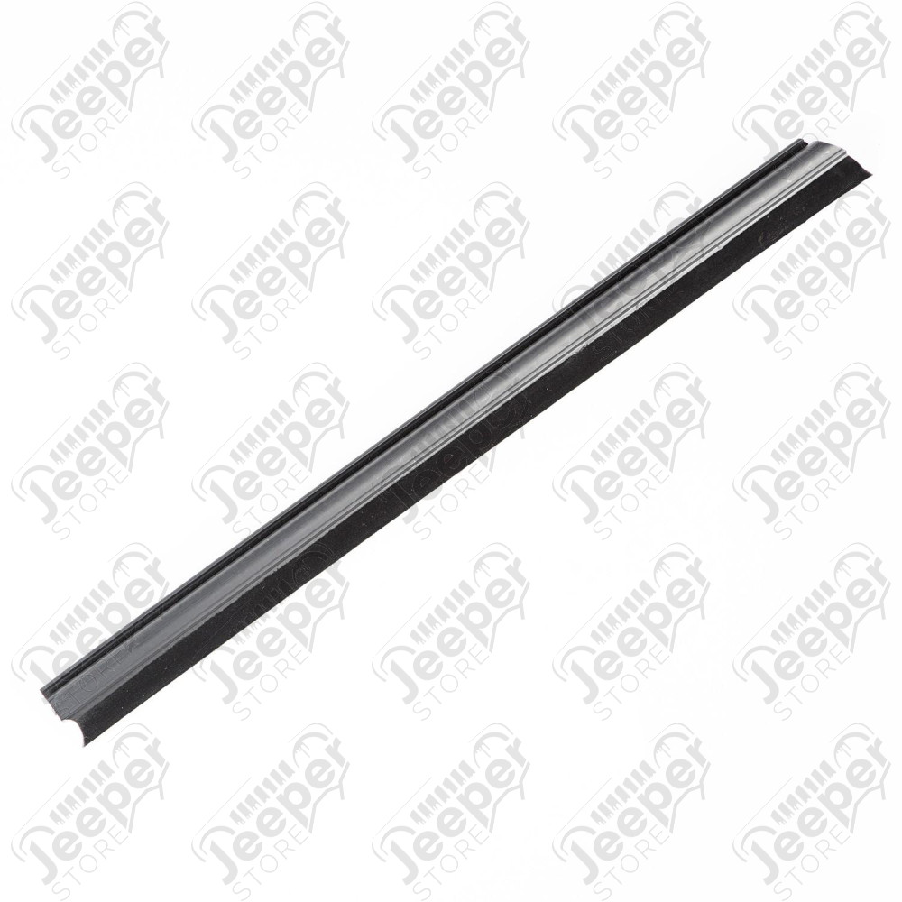 Door Glass Seal, Rear, Left, Inner 07-18 Jeep Wrangler JKU, 4 Door