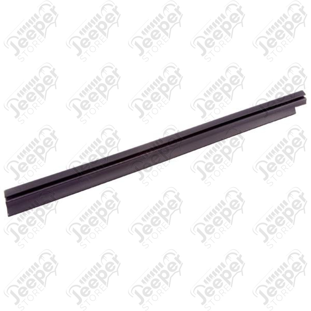 Door Glass Seal, Front, Right, Inner; 84-96 Jeep Cherokee XJ, 4 Door