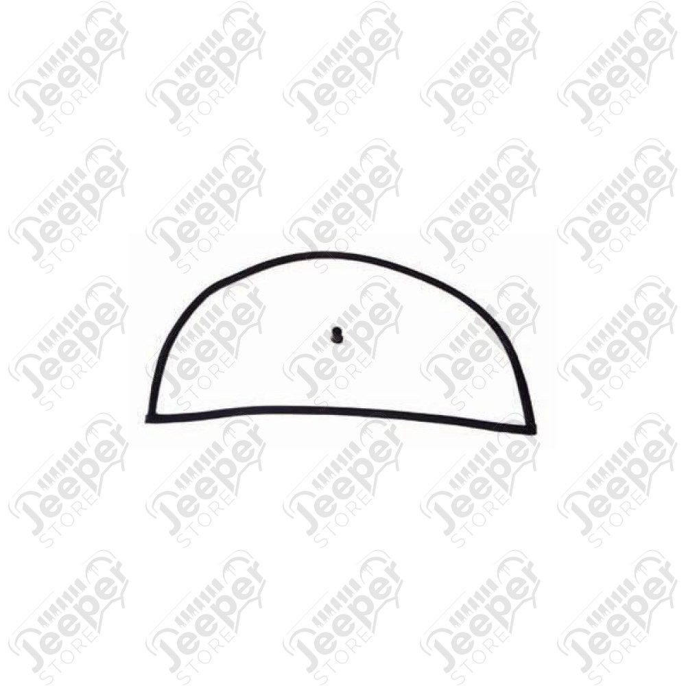 Liftgate Glass Seal, Inner; 76-86 Jeep CJ7