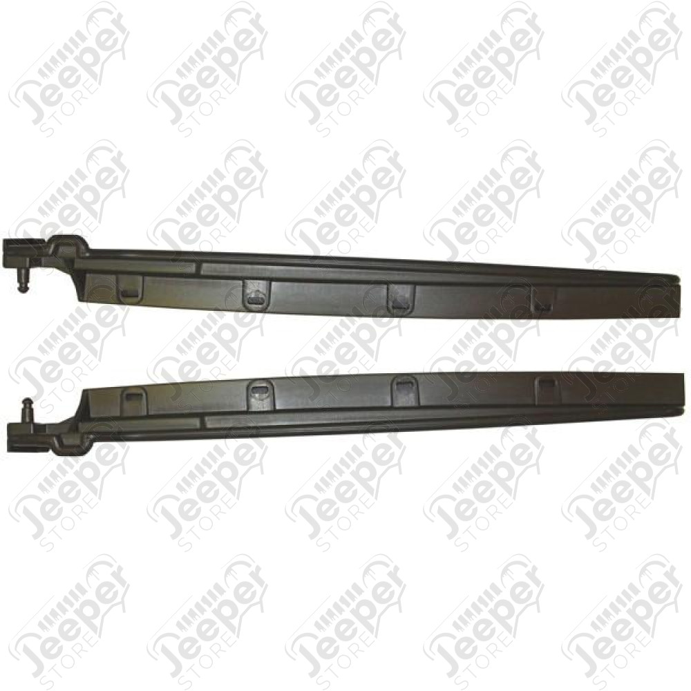 Soft Top Windshield Retainer Kit; 87-95 Jeep Wrangler YJ