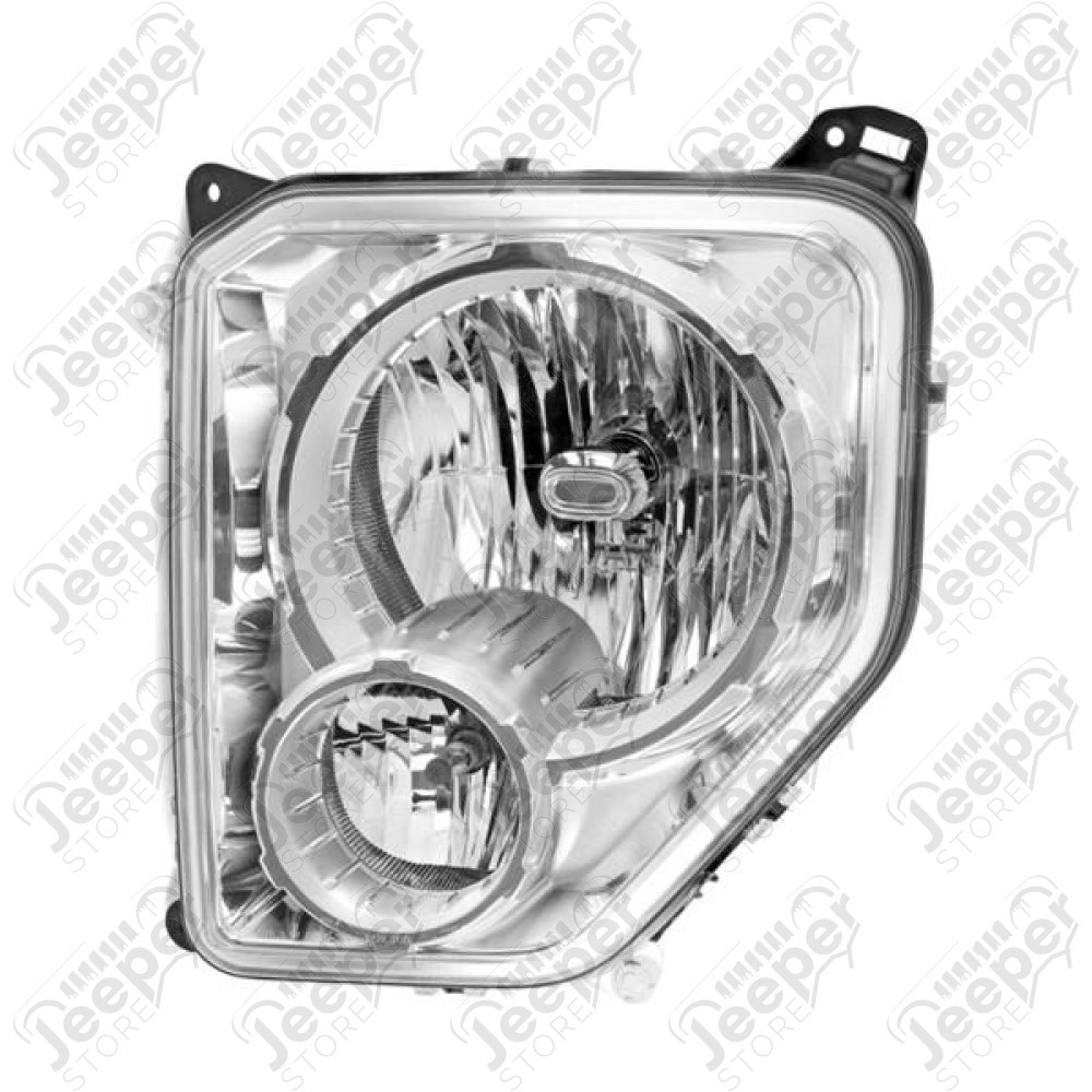 Headlight Assembly, Left, Fog Light; 08-10 Grand Cherokee/Liberty