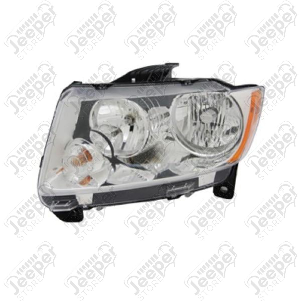 Headlight Assembly, Left; 11-13 Jeep Grand Cherokee WK