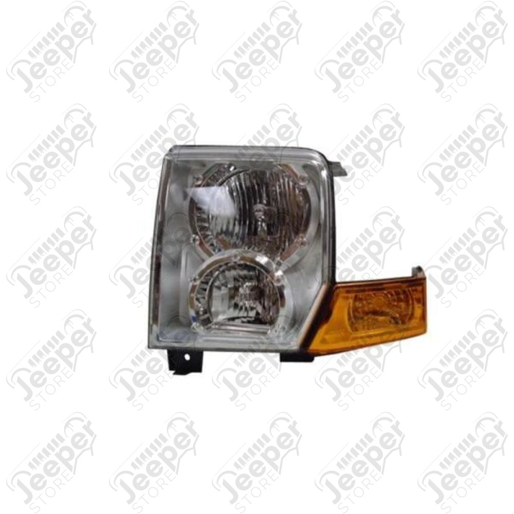 Headlight Assembly, Left; 06-10 Jeep Commander XK