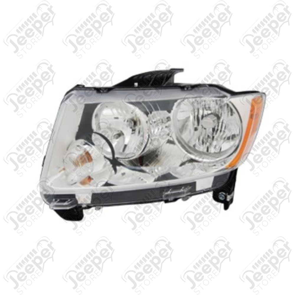 Headlight Assembly, Left; 11-14 Jeep Compass MK