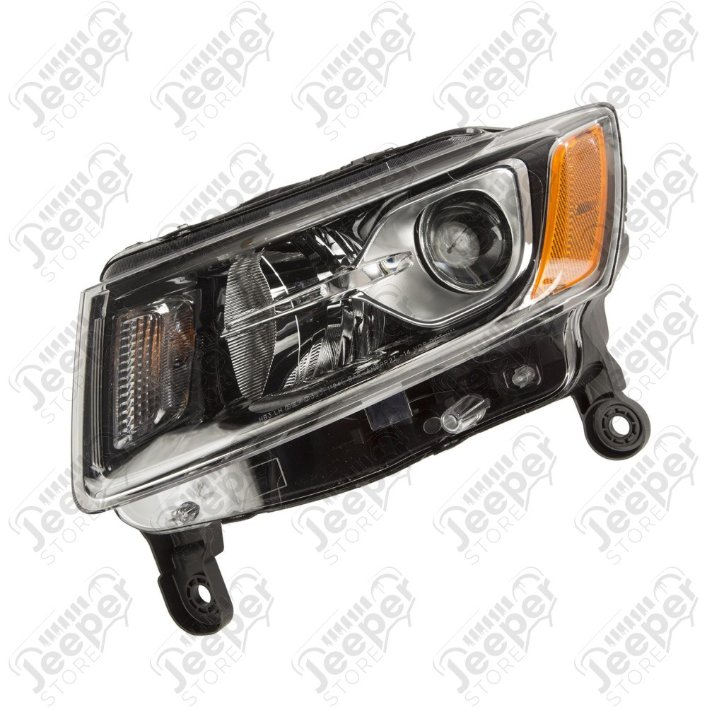 Headlight Assembly, Left; 14-16 Jeep Cherokee KL