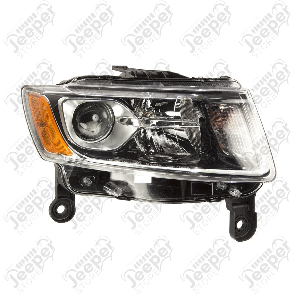 Headlight Assembly, Right; 14-16 Jeep Cherokee KL