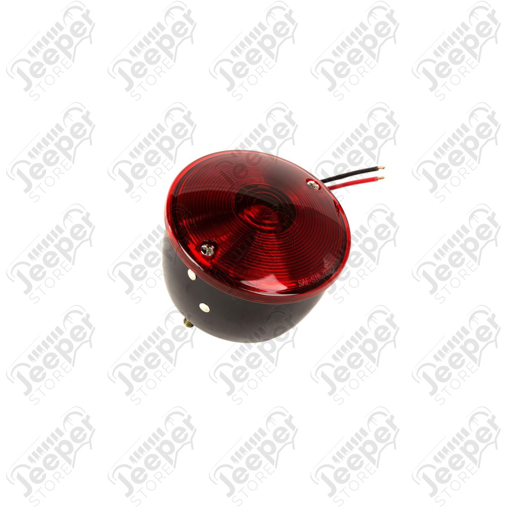 Tail Light Assembly, Right, Round; 45-75 Willys/CJ