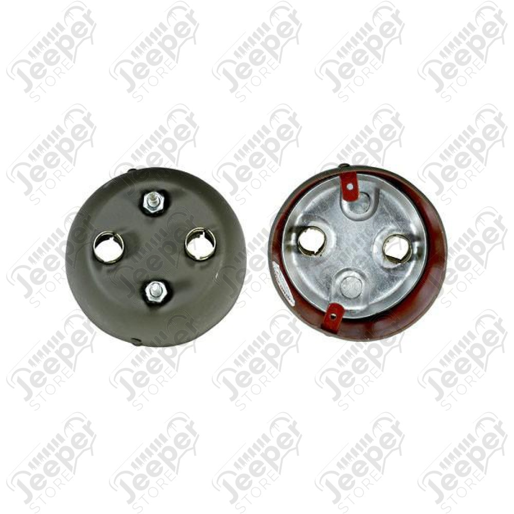 Tail Light Housing Assembly; 41-45 Willys MB/Ford GPW